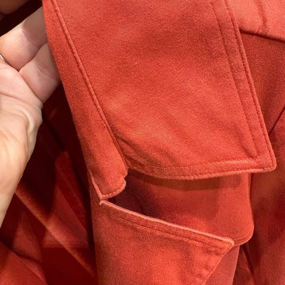 Daisy Fuentes Large Belted Pea Coat - Picture 6 of 6